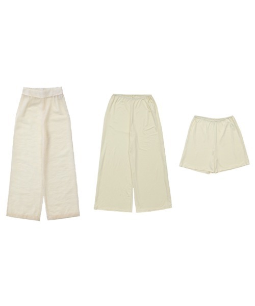 select MOCA（セレクトモカ）の「シースルーパンツセット（その他パンツ・レディース・パープル/アイボリー/モスグリーン・FREE）」の12枚目の写真