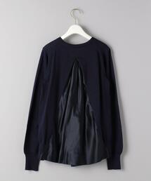 サカイ　バックフレア　ボーダー　カーディガン sacai - サカイ バックフレア ボーダー カーディガンの通販 by ルー's