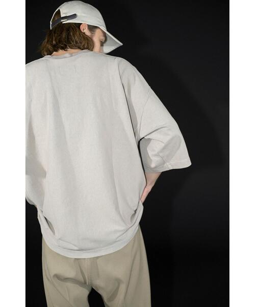 Champion（チャンピオン）の「＜Champion × monkey time＞ REVERSE WEAVE TEE/Tシャツ（Tシャツ/カットソー・メンズ・ライム/ベージュ/イエロー/コバルトブルー/グレー・X-LARGE/LARGE/MEDIUM/SMALL）」の11枚目の写真