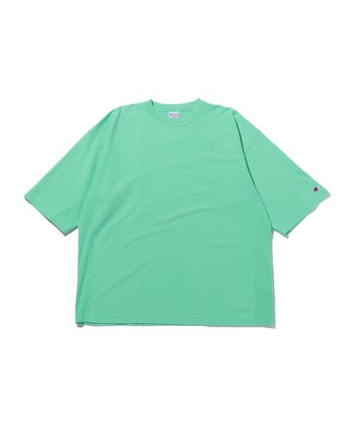 Champion（チャンピオン）の「＜Champion × monkey time＞ REVERSE WEAVE TEE/Tシャツ（Tシャツ/カットソー・メンズ・ライム/ベージュ/イエロー/コバルトブルー/グレー・X-LARGE/LARGE/MEDIUM/SMALL）」の16枚目の写真