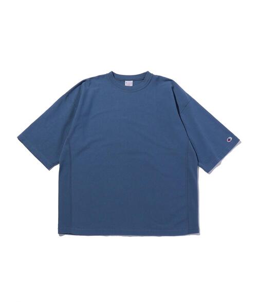 Champion（チャンピオン）の「＜Champion × monkey time＞ REVERSE WEAVE TEE/Tシャツ（Tシャツ/カットソー・メンズ・ライム/ベージュ/イエロー/コバルトブルー/グレー・X-LARGE/LARGE/MEDIUM/SMALL）」の18枚目の写真