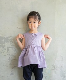 LOWRYS FARM | ギャザーボリュームノースリーブ　888013(シャツ/ブラウス)