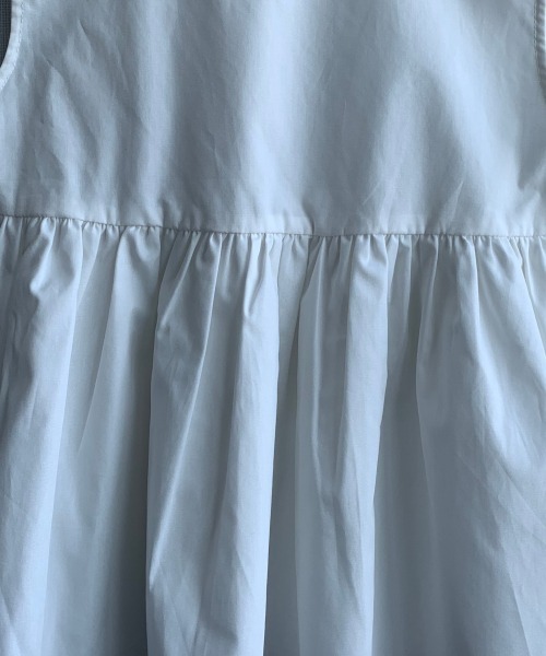 LOWRYS FARM(ローリーズファーム)の「ギャザーボリュームノースリーブ 888013(シャツ/ブラウス・キッズ・ブラック/パープル/オフホワイト・MEDIUM/LARGE/X-LARGE)」の15枚目の写真