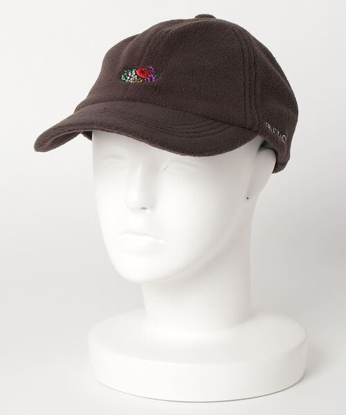 FRUIT OF THE LOOM(フルーツオブザルーム)の「FRUIT OF THE LOOM FLEECE LOGO EMB LOW CAP(キャップ・レディース・ブラック/ベージュ/パープル/ブラウン/オフホワイト/カーキ・FREE)」の10枚目の写真