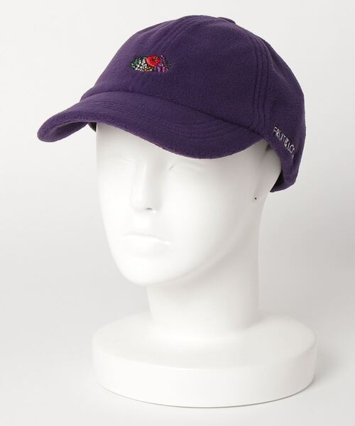 FRUIT OF THE LOOM(フルーツオブザルーム)の「FRUIT OF THE LOOM FLEECE LOGO EMB LOW CAP(キャップ・レディース・ブラック/ベージュ/パープル/ブラウン/オフホワイト/カーキ・FREE)」の9枚目の写真