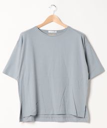 AMERICAN HOLIC | 前後差ゆるカットチュニック(Tシャツ/カットソー)