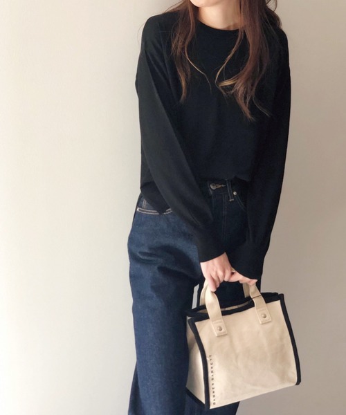 Banner Banner Barrett バナーバレット のファッション トップス セール ベーシックロングニットトップス ニット セーター