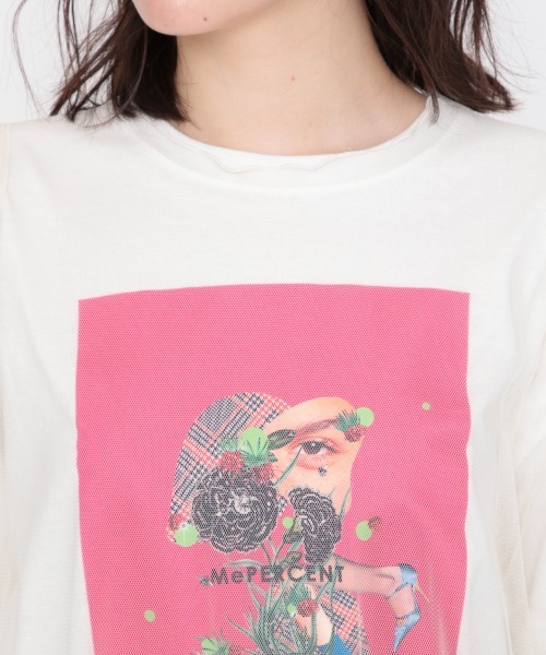 Me%(ミィパーセント)の「シースルーロングワンピース(ワンピース・レディース・ホワイト/ブラック・FREE)」の11枚目の写真