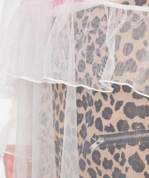 Me%(ミィパーセント)の「シースルーロングワンピース(ワンピース・レディース・ホワイト/ブラック・FREE)」の10枚目の写真