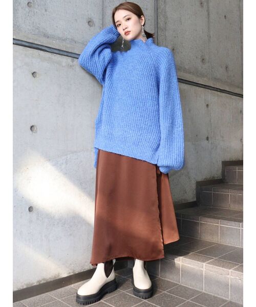 MURUA（ムルーア）の「タンクソールミドルブーツ（ブーツ・レディース・アイボリー/ブラック・36/35/37）」の7枚目の写真