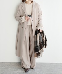 reca | サイドスリット ロングコート(ダウンジャケット/コート)