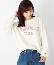 【Champion】ロゴスウェット