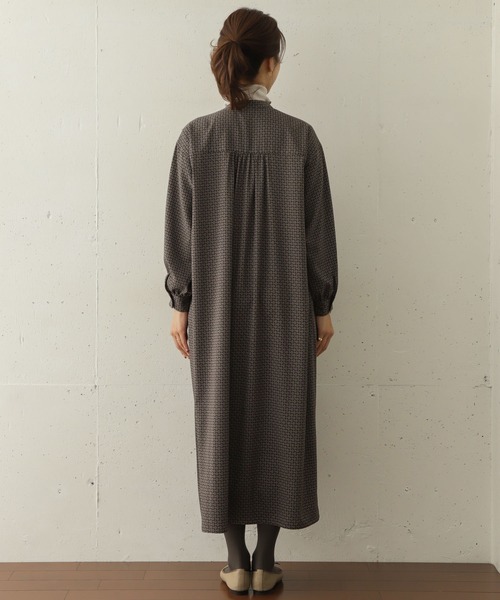 Doors アーバンリサーチドアーズ のファッション Research Urban ワンピース ジオメトリックプリントワンピース ワンピース Urban