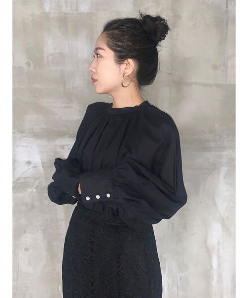 Ungrid アングリッド の スリーブボリュームブラウス オーバーシャツ シャツ ブラウス Wear