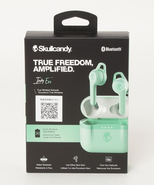 ムラサキスポーツ（ムラサキスポーツ）の「Skullcandy/スカルキャンディー ワイヤレスイヤホン INDY EVO S2IVWN742