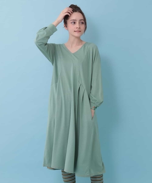 フラワー刺繍ルームワンピース ワンピース Jocomomola ホコモモラ のファッション通販 Zozotown