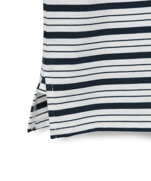 ADAM ET ROPE'（アダムエロペ）の「【WEB限定】BIGボーダープルオーバー（Tシャツ/カットソー・レディース・ブラック系その他/ホワイト系その他/ブルー系その他・FREE）」の13枚目の写真