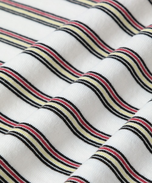 ADAM ET ROPE'（アダムエロペ）の「【WEB限定】BIGボーダープルオーバー（Tシャツ/カットソー・レディース・ブラック系その他/ホワイト系その他/ブルー系その他・FREE）」の16枚目の写真