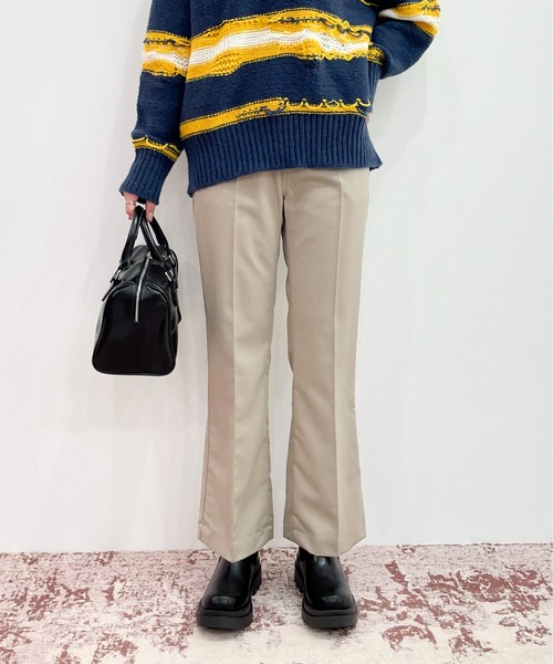 EPIMI E'PIMMY（エピミエピミー）の「アソートセミフレアスラックスパンツ（その他パンツ・レディース・ラベンダー/ブラウン/ベージュ/ブラック・MEDIUM）」の2枚目の写真