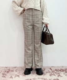 アソートセミフレアスラックスパンツ