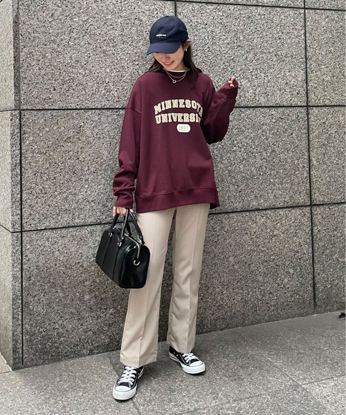 EPIMI E'PIMMY（エピミエピミー）の「アソートセミフレアスラックスパンツ（その他パンツ・レディース・ラベンダー/ブラウン/ベージュ/ブラック・MEDIUM）」の12枚目の写真