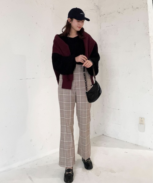 EPIMI E'PIMMY（エピミエピミー）の「アソートセミフレアスラックスパンツ（その他パンツ・レディース・ラベンダー/ブラウン/ベージュ/ブラック・MEDIUM）」の15枚目の写真