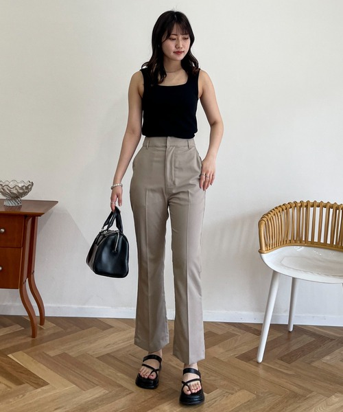 EPIMI E'PIMMY（エピミエピミー）の「アソートセミフレアスラックスパンツ（その他パンツ・レディース・ラベンダー/ブラウン/ベージュ/ブラック・MEDIUM）」の20枚目の写真