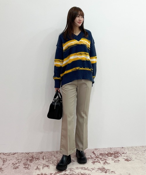 EPIMI E'PIMMY（エピミエピミー）の「アソートセミフレアスラックスパンツ（その他パンツ・レディース・ラベンダー/ブラウン/ベージュ/ブラック・MEDIUM）」の18枚目の写真