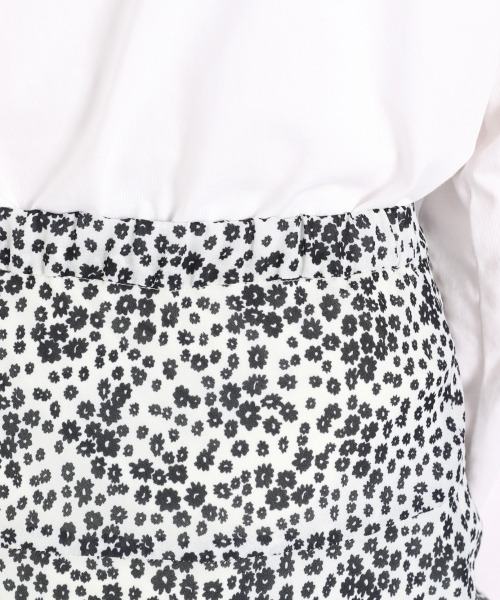 LOWRYS FARM（ローリーズファーム）の「ハナ／キリカエフレアスカート　933167（スカート・レディース・アイボリー/ブラック/グリーン/イエロー・FREE）」の13枚目の写真