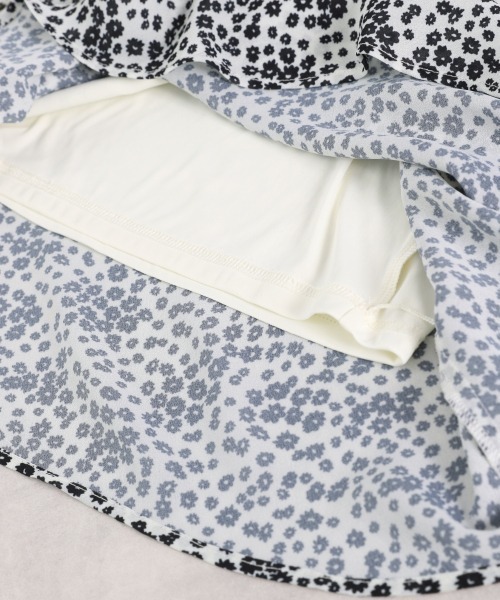 LOWRYS FARM（ローリーズファーム）の「ハナ／キリカエフレアスカート　933167（スカート・レディース・アイボリー/ブラック/グリーン/イエロー・FREE）」の14枚目の写真