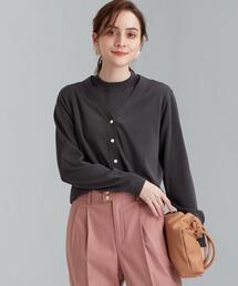 green label relaxing | [ 手洗い可能 ] FFC C/ACE ツイン ニット(カーディガン/ボレロ)