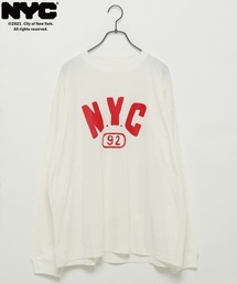 LOWRYS FARM | ＮＹＣフロントプリントロンＴ　939717(Tシャツ/カットソー)