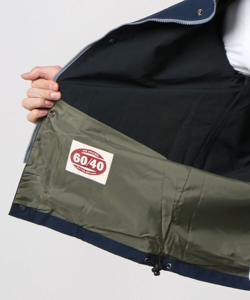 SIERRA DESIGNS(シェラデザイン)の「SIERRA DESIGNS/シェラ デザインズ 60/40クロス マウンテンパーカー(マウンテンパーカー・メンズ・ブラック/ベージュ/ネイビー・LL/M/L)」の5枚目の写真