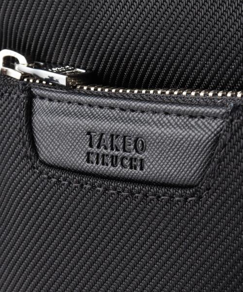 TAKEO KIKUCHI（タケオキクチ）の「◆ツイルコンビ ワンショルダーバッグ（ボディバッグ/ウエストポーチ・メンズ・ネイビー/ブラック系・00）」の4枚目の写真