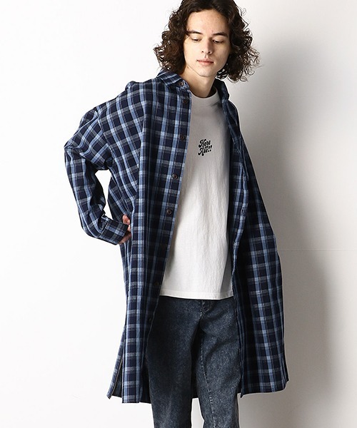 Purple&Yellow（パープルアンドイエロー）の「インディゴチェック