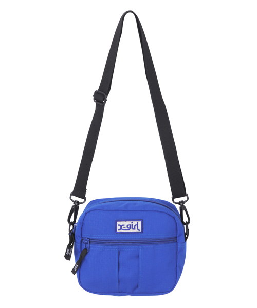 X-girl（エックスガール）の「OUTDOOR SHOULDER BAG（ショルダーバッグ・レディース・カモフラージュ/ブラック/ベージュ/レッド/ブルー・ONE SIZE）」の3枚目の写真
