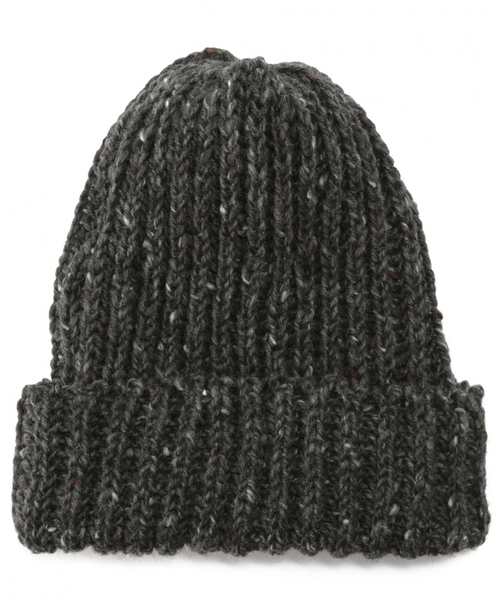 BEAUTY&YOUTH UNITED ARROWS(ビューティーアンドユースユナイテッドアローズ)の「<HIGLAND 2000> NEP KNITCAP/ニット帽(ニットキャップ/ビーニー・メンズ・ブラック/ダークグレー/ダークブラウン/ネイビー・ONESIZE)」の5枚目の写真