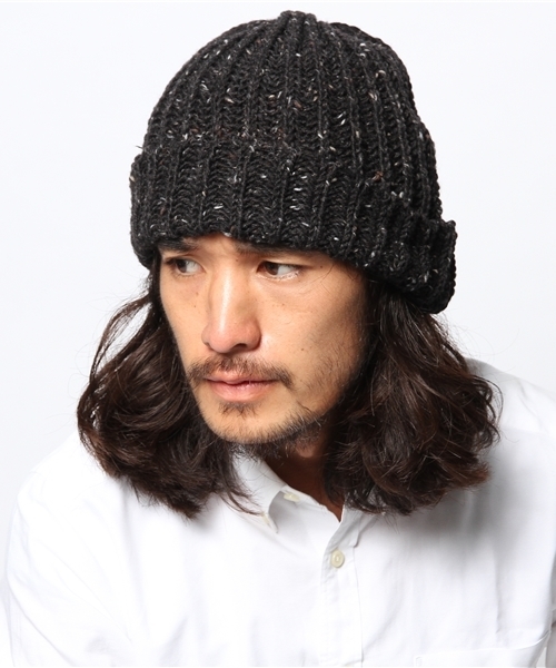 BEAUTY&YOUTH UNITED ARROWS(ビューティーアンドユースユナイテッドアローズ)の「<HIGLAND 2000> NEP KNITCAP/ニット帽(ニットキャップ/ビーニー・メンズ・ブラック/ダークグレー/ダークブラウン/ネイビー・ONESIZE)」の9枚目の写真