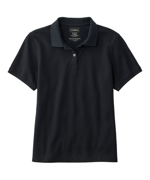 L.L.Bean(エルエルビーン)の「プレミアム・ダブル・エル・ポロシャツ、リラックス・フィット 半袖 米国フィット・レギュラー(ポロシャツ・レディース・ホワイト/ネイビー/ピンク/ブルー/ミント/ライトブルー/グリーン/グリーン系/ブラック・SMALL/MEDIUM/LARGE/X-SMALL/X-LARGE)」の21枚目の写真