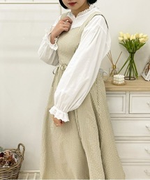 apres jour | ギンガムジャンスカ【ZOZOTOWN限定アイテム】(ワンピース)