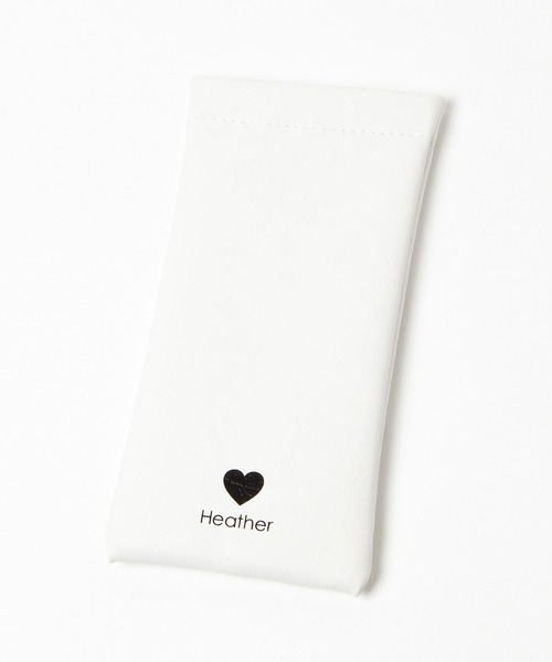 Heather（ヘザー）の「アクリルフレームサングラス　941607（サングラス・レディース・ベージュ/クリア・ONESIZE）」の16枚目の写真