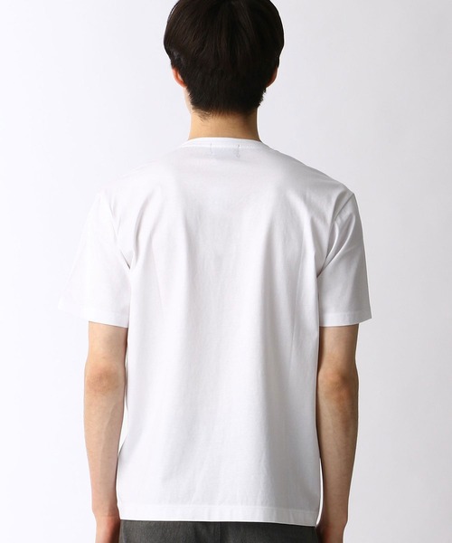 NICOLE CLUB FOR MEN（ニコルクラブフォーメン）の「ダブルシルケットロゴプリントTシャツ（Tシャツ/カットソー・メンズ・ホワイト/その他1/ブラック/その他4/その他3/その他2・X-LARGE/MEDIUM/LARGE/XX-LARGE）」の20枚目の写真