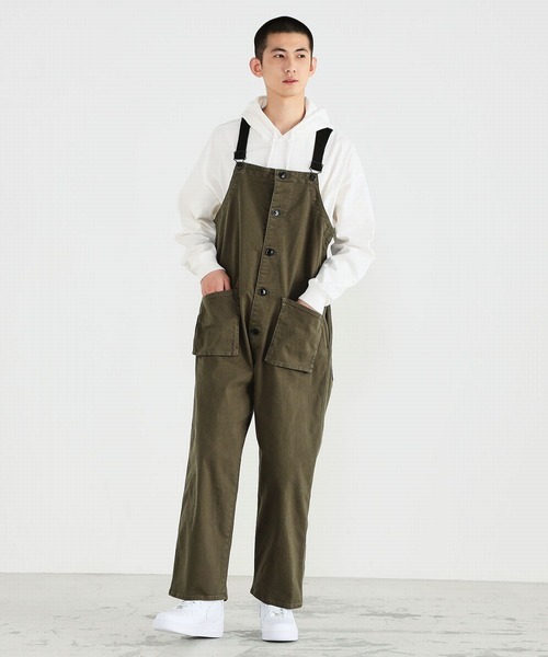 EDWIN（エドウィン）の「【直営店限定】オーバーオール（デックパンツ）（サロペット/オーバーオール・メンズ・ブラック/カーキ/インディゴブルー・LARGE/MEDIUM/X-LARGE/SMALL）」の13枚目の写真