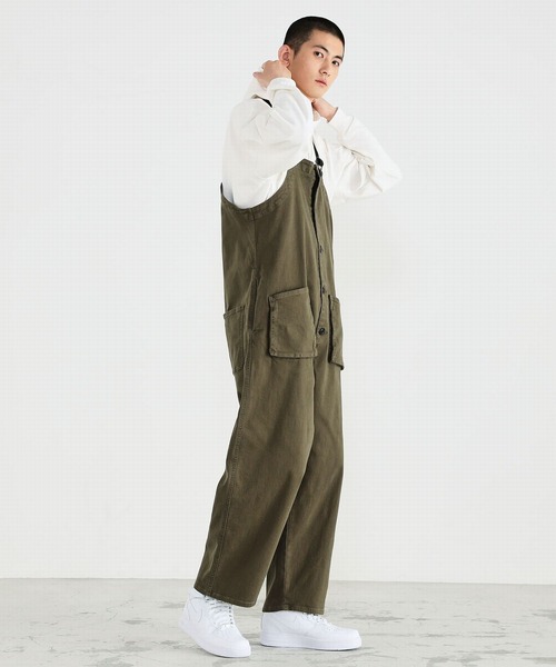 EDWIN（エドウィン）の「【直営店限定】オーバーオール（デックパンツ）（サロペット/オーバーオール・メンズ・ブラック/カーキ/インディゴブルー・LARGE/MEDIUM/X-LARGE/SMALL）」の15枚目の写真