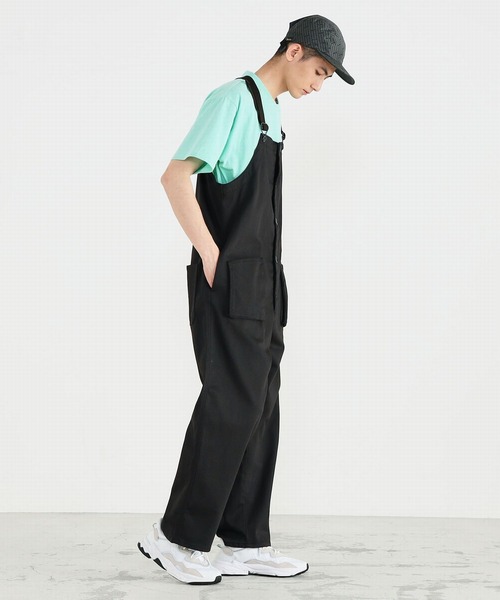 EDWIN（エドウィン）の「【直営店限定】オーバーオール（デックパンツ）（サロペット/オーバーオール・メンズ・ブラック/カーキ/インディゴブルー・LARGE/MEDIUM/X-LARGE/SMALL）」の6枚目の写真