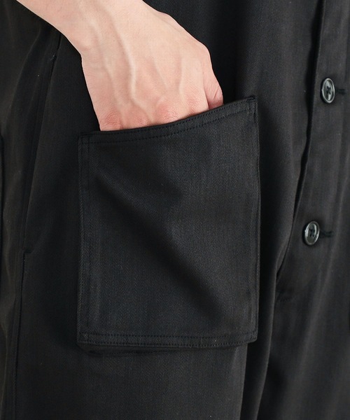 EDWIN（エドウィン）の「【直営店限定】オーバーオール（デックパンツ）（サロペット/オーバーオール・メンズ・ブラック/カーキ/インディゴブルー・LARGE/MEDIUM/X-LARGE/SMALL）」の9枚目の写真