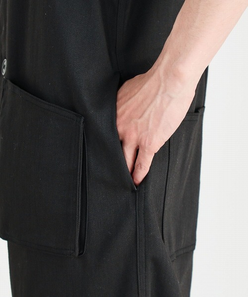 EDWIN（エドウィン）の「【直営店限定】オーバーオール（デックパンツ）（サロペット/オーバーオール・メンズ・ブラック/カーキ/インディゴブルー・LARGE/MEDIUM/X-LARGE/SMALL）」の10枚目の写真