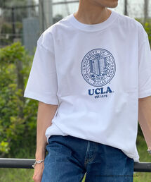 YALE / UCLA 別注 カレッジロゴ ビッグシルエット Tシャツ