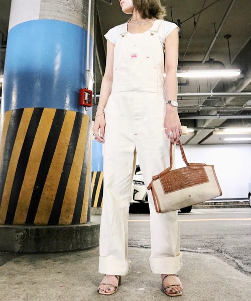 atneK（アトネック）の「【atneK】クロコリネンスクエアトート S（トートバッグ・レディース・ホワイト×ブラウン・FREE）」の14枚目の写真