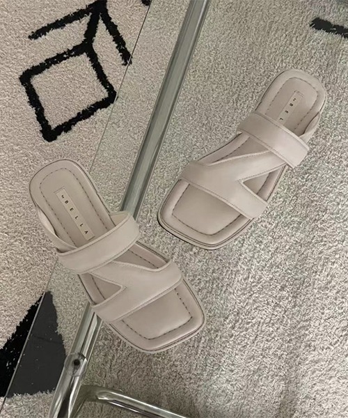 chuclla（チュクラ）の「Z-design mule sandal chs139（サンダル・レディース・ブラック/イエロー/アイボリー/パープル・39/40/36/38/37）」の6枚目の写真